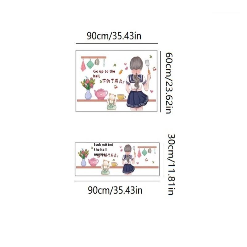 Kitchen Self Adhesive Oil-Proof Wall Stickers High-Temperature And Oil Smoke Resistant Tiles Sticker Proof Waterproof Wallpaper