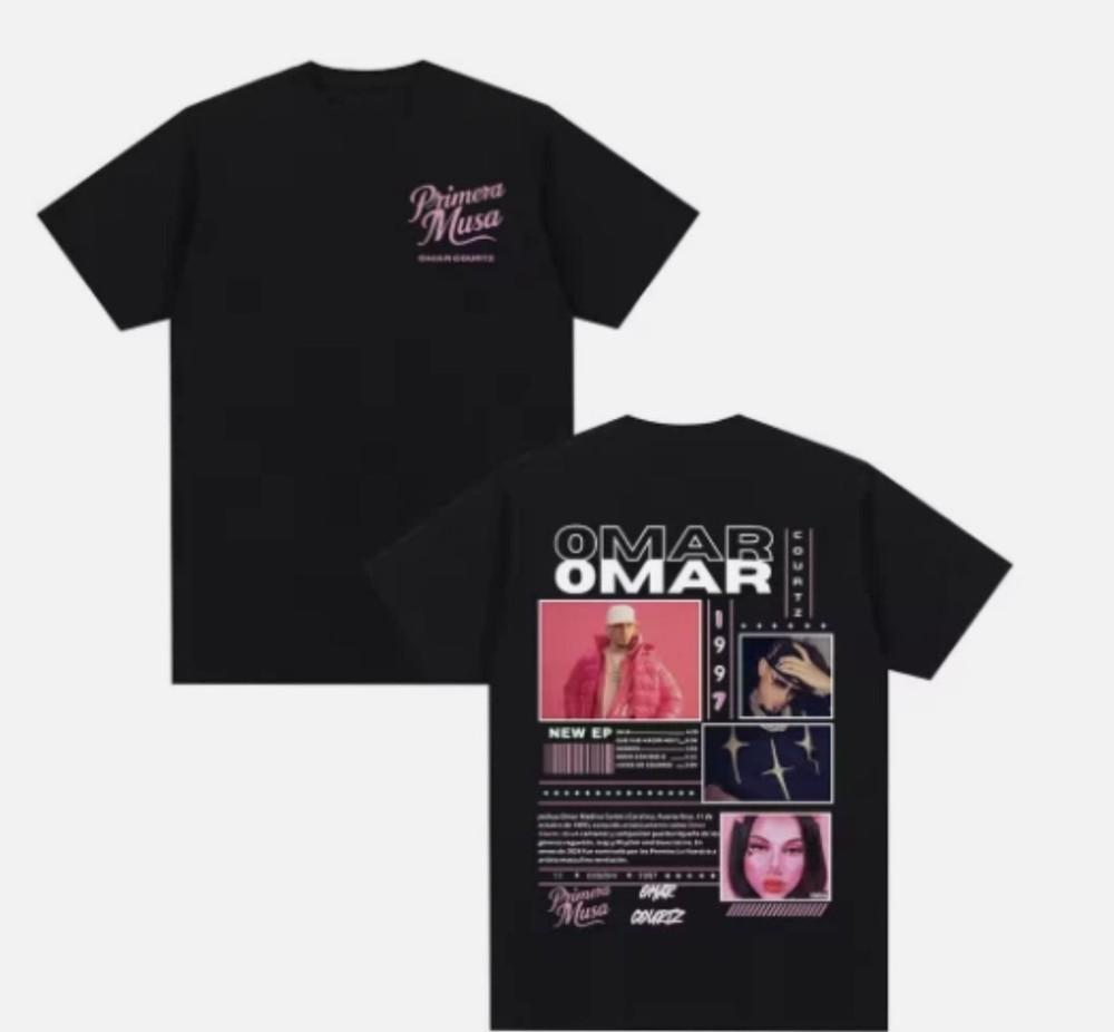 Omar Courtz Primera Musa Album Tour Merch T Shirt Men Women Clothing Hip Hop
