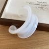 Chunky Design Geometric Bracelets Gradient Color Opening Bangles Vintage Braclets  Casual Wear