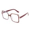 Anti-blue Light Glasses Vintage Square Eyewear Women Men Niche Luxury Eyeglasses Blue Light Blocking Man Lady Computer Eyeglas