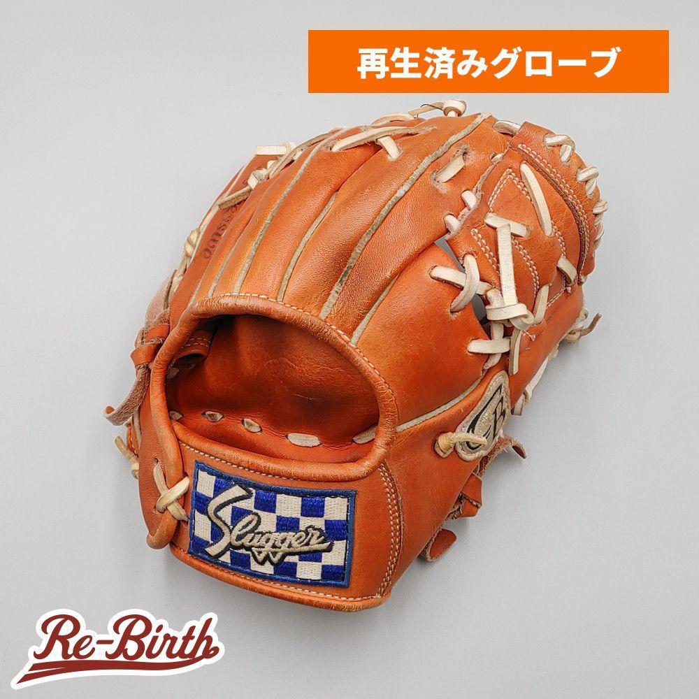 Used [Cleaned (High School Baseball Compatible)] Slugger Rigid Training Gloves Modeled (Slugger Glove) [WE1704]