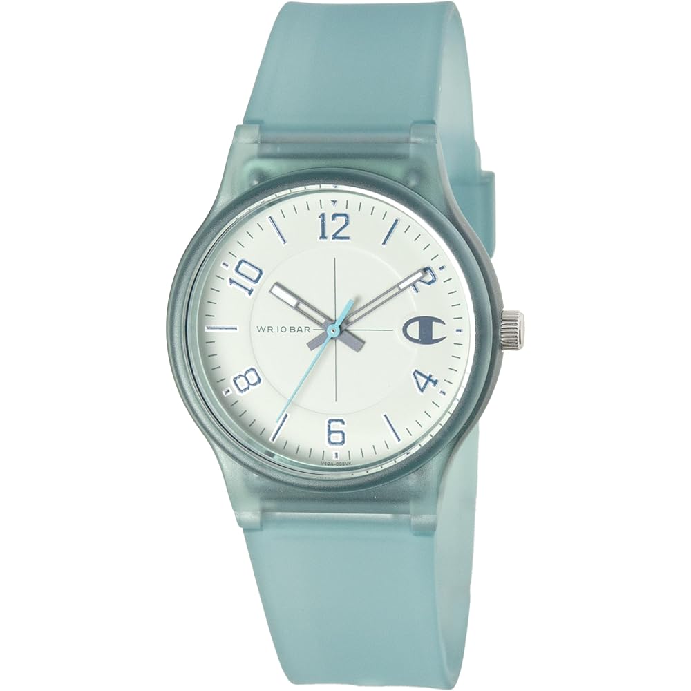 Citizen QQ Analog Watch 10 ATM Water Resistant Ice Blue with Rubber Band Unisex