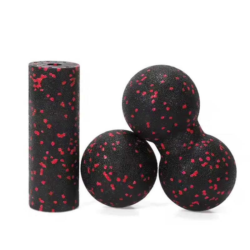 Yoga Erdnussbälle Körpermassage Faszienball Anzug Schaumstoffblock Hohe Dichte Muskelentspannung Lacrosse Übung Fitness Schmerzlinderung