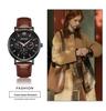 Sanda Waterproof Six-Hand Quartz Wristwatch, Luminous Hands, Unisex for Business and Casual Wear