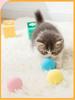 Smart Cat Toys Electric Cat Ball Automatic Rolling Ball Cat Interactive Toys Training Self-moving Kitten Toys for Indoor Playing