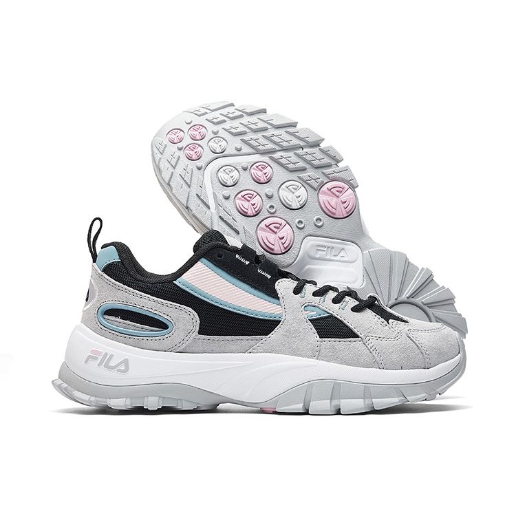 Fila Hit 3000 Breaker Low Top Sneakers Women Sneakers Gray Black F12W941112FGB