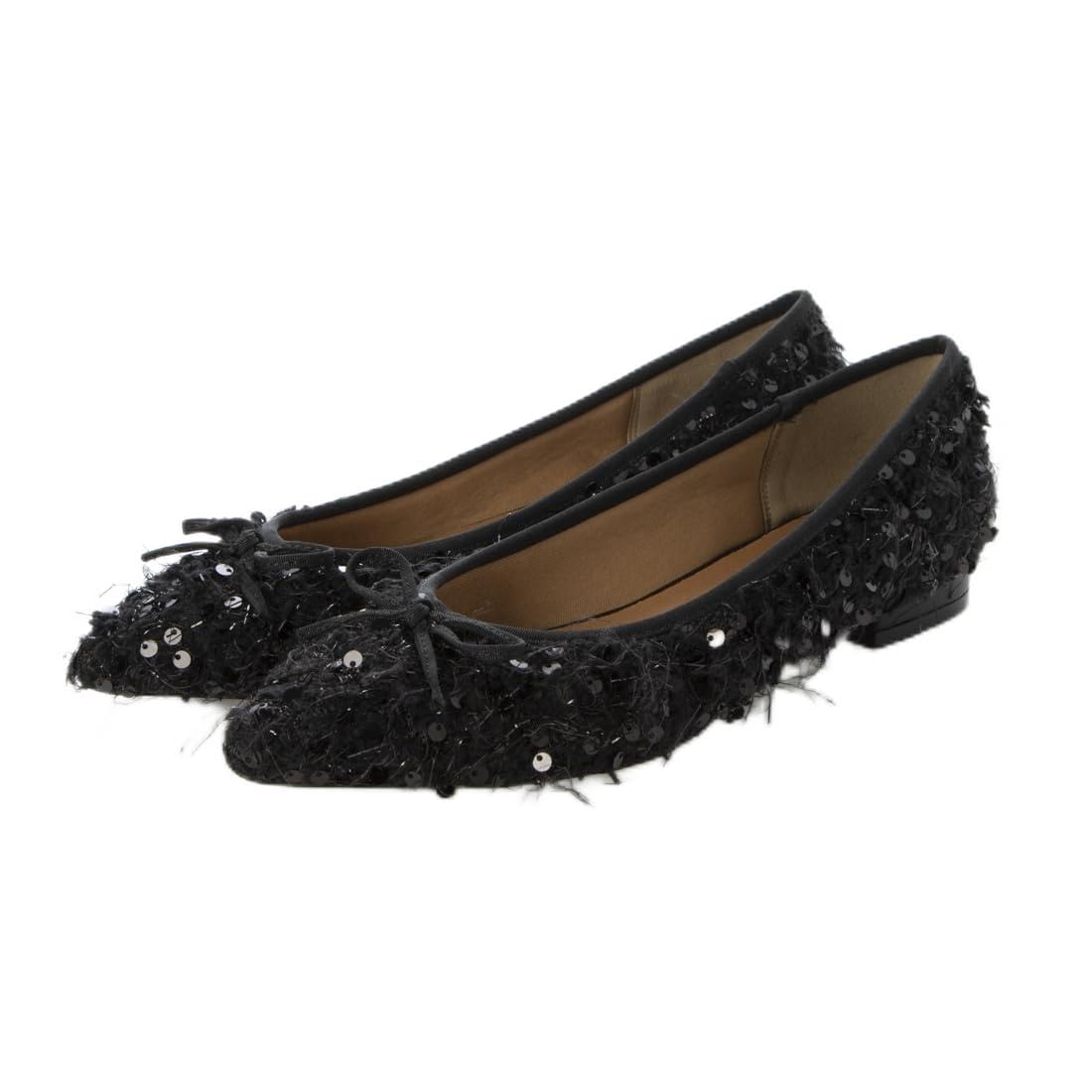 

Pointed Ballet Shoes Black cm [Evol] Women s 24.5 чорний
