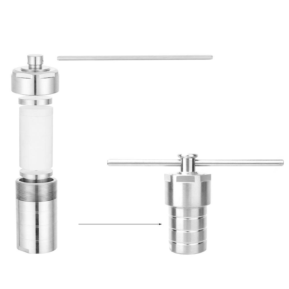 25ml Hydrothermal Synthesis Autoclave Reactor Stainless Steel Vessel Kettle with PTFE Liner