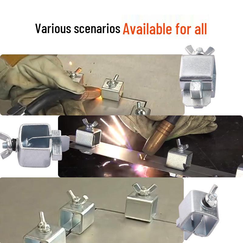 Grenseoverskridende sveiseposisjonerer: 8-delt elektrisk sveising sommerfuggklemme- og justeringssett