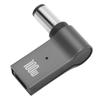 Right Angle PD 100W Adapter 5A 100W 18.5V‑20V Laptop Type C Female To Male Adapter for HP Laptop with Aluminum Shell