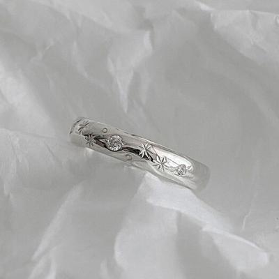 Oflune Planet Silver Ring