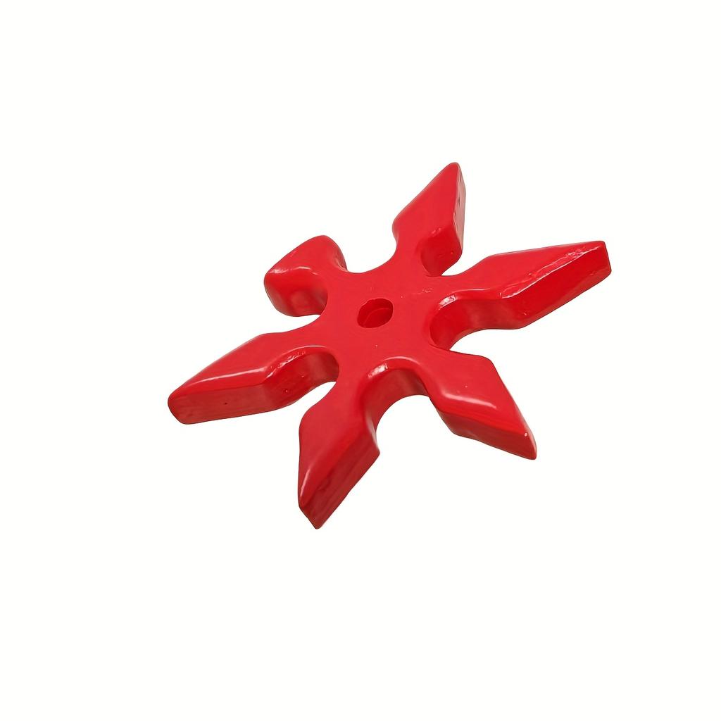 4pcs Funny Knife Magnetic Fridge Magnets, 3D Axe, Ninja Darts Design, Durable Resin Hexagonal Decorative Magnets for Fridge, Office, Storage Cabinets