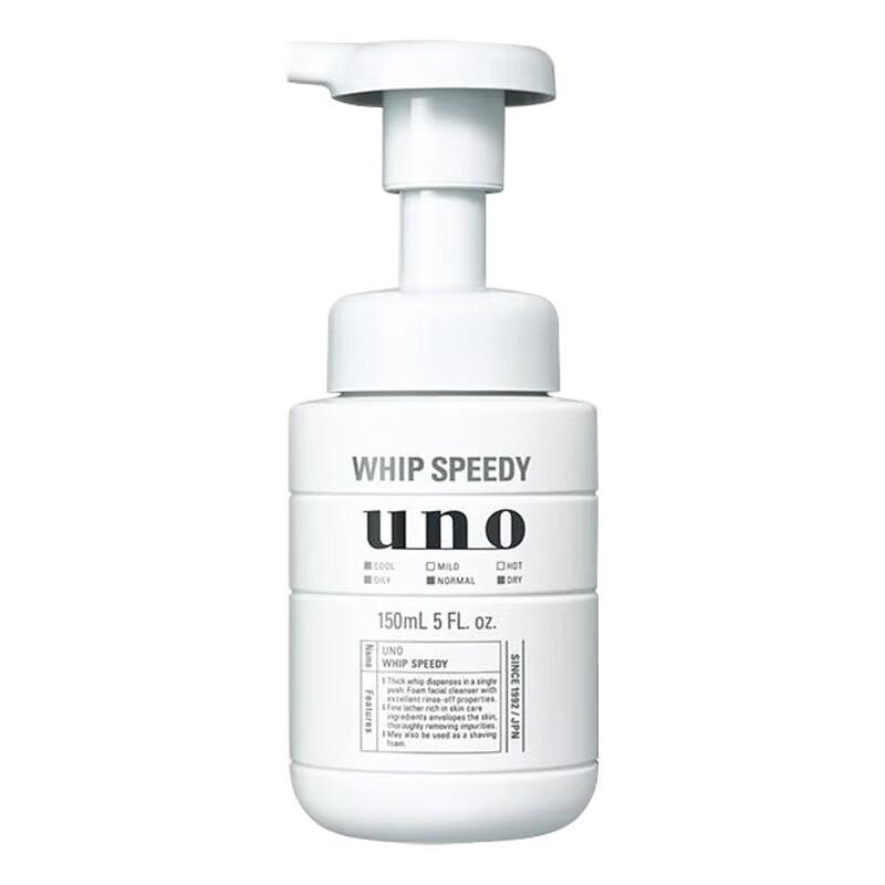 UNO Men's Gentle Foaming Cleanser & Shaving Mousse, 150ml