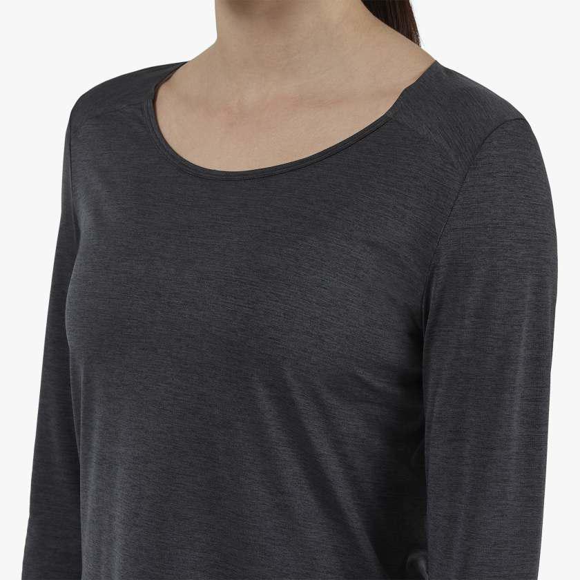 On Performance Lg Sleeve T-Shirt Women Tops Black 213.00241
