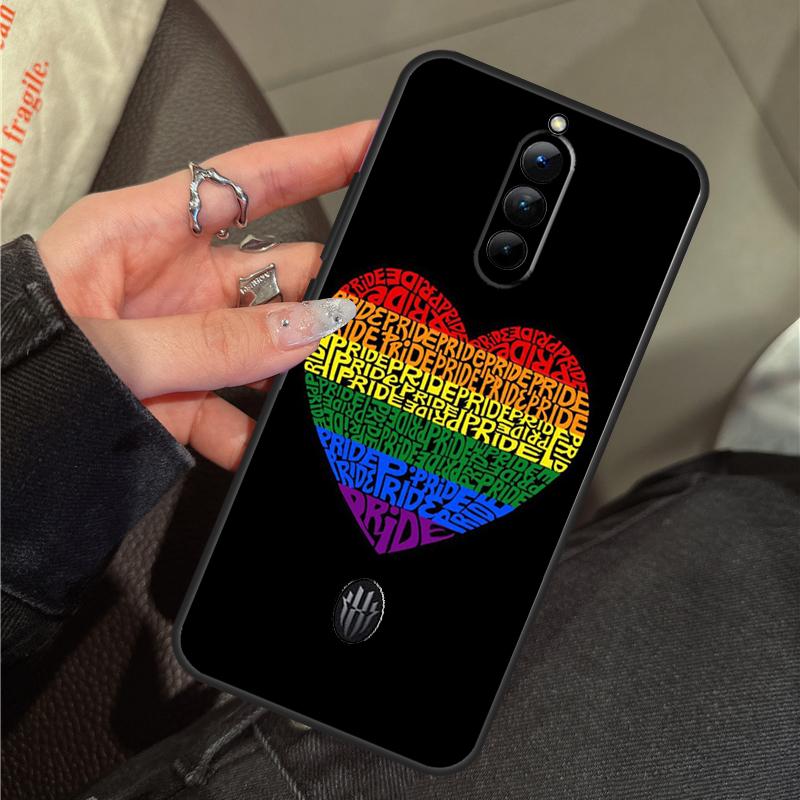 Gay Lesbian Lgbt Rainbow Pride Case For ZTE Nubia RedMagic 10 Pro Plus 11 9 8 8S 9S 10S Pro 5G 5S 6 7 6S 7S Pro 11 Air Cover
