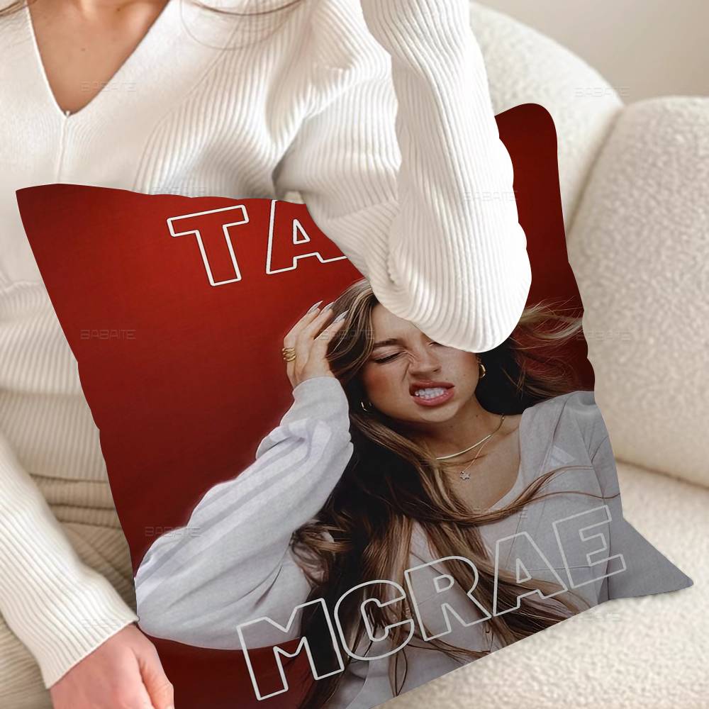 T-Tate M-McRaeS Singer Pillow Gift Home Office Decoration Bedroom Sofa Car Cushion Cover Case 45x45