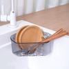 Multi functional Basin Corner Shelf Rotating Sponge Holder Sink Storage Basket  Laundry Room