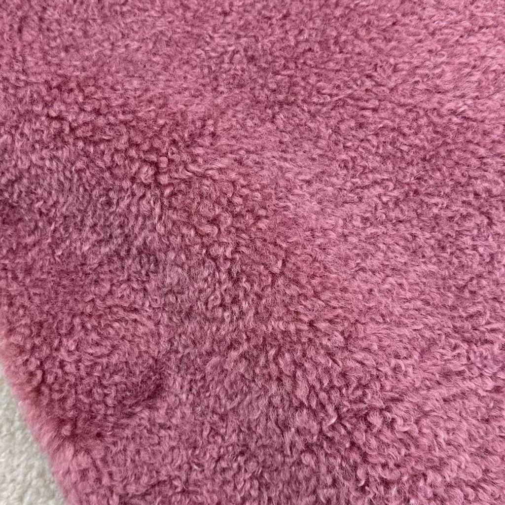 Small-Grain Lambswool & Cashmere Fleece Fabric for Clothing, Luggage, Shoes, Hats & Home Textiles
