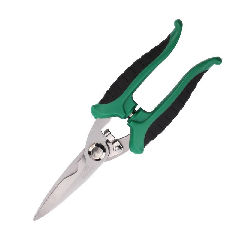 TUOSEN Electrician Scissors for Aluminum Sheet/Cable/Wire, Heavy Duty Manual Cable Cutter зелёный