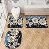 Badkamer Drie Delig Set Licht Luxe U-vormige Toilet Vloermat