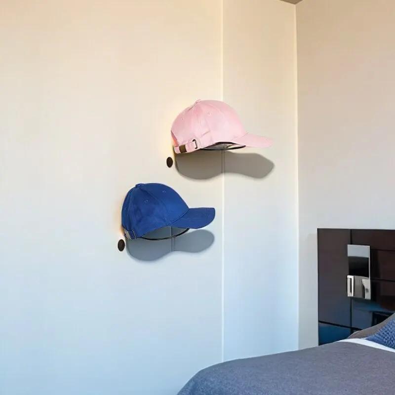 Wall Mounted Basketball Storage Rack Multi-purpose Football Ball Iron Holder Hat Storage Rack Saving Hanging Rack Room Decor