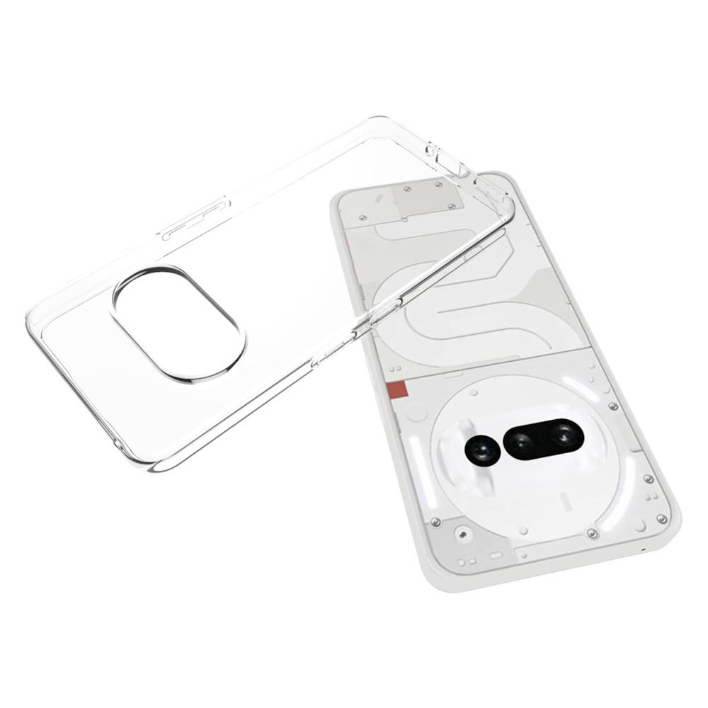 

For Nothing Phone (3a) Clear Phone Case Watermark Resistant TPU Back Cover Type A