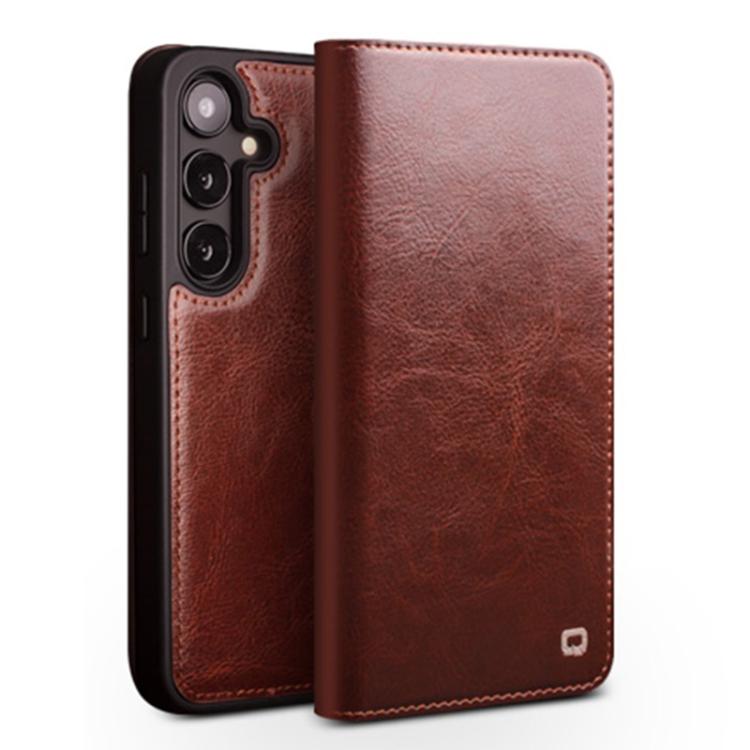 QIALINO Genuine Leather Phone Case
