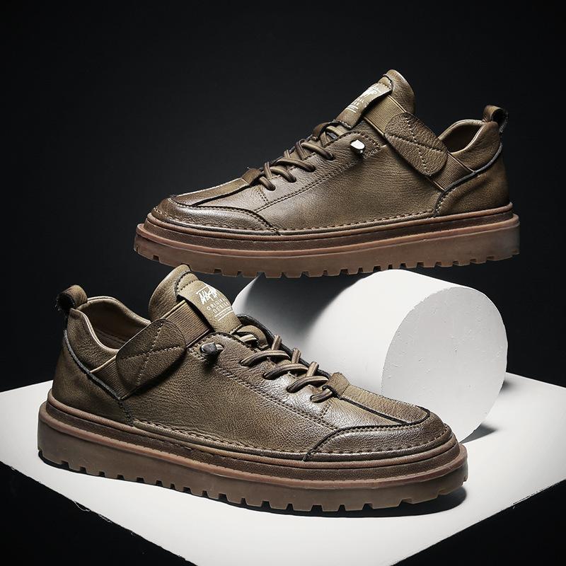 Stivali da Uomo in Pelle Scamosciata Marca Stringati Impermeabili Stivali da Neve Invernali da Uomo 2024 Nuovi Classici Casual Stivali da Lavoro da Uomo222