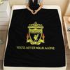Liverpool Football Club2 Flanelldecke, Hohe Qualität, Bequem für alle Jahreszeiten, Heimdekoration, Wärme und Komfort