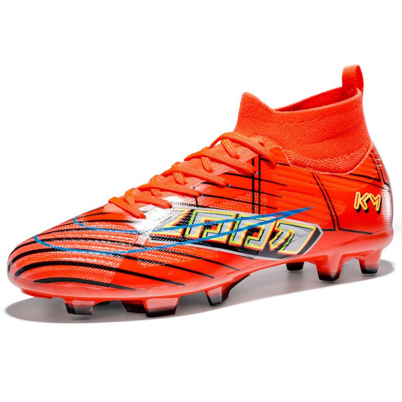 New football shoes spikes AG youth children adult football shoes tf student training shoes outdoor sports