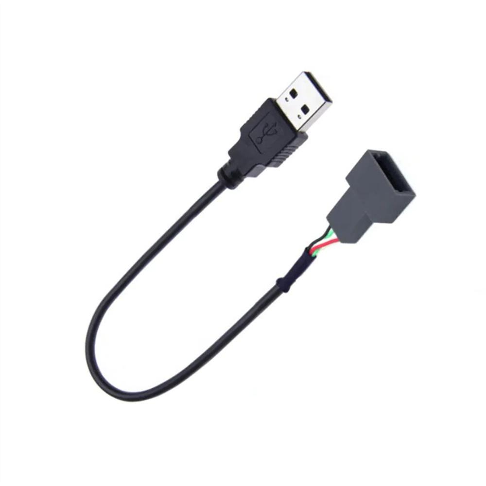 New Car 4 PIN Plug USB CD Radio Media Wire Cable Connector Adapter For Hyundai Kia