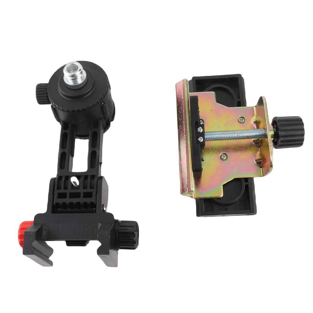 Fine Tuning Bracket Level Tool Adapter Multifunctional 360 Degree Rotation Telescoping Pole Cradle Head