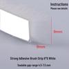 Dinggu Self-Adhesive Weatherstrip: 5m/10m Sliding Door and Window Seal, Dustproof, Anti-Collision, Mosquito Proof.