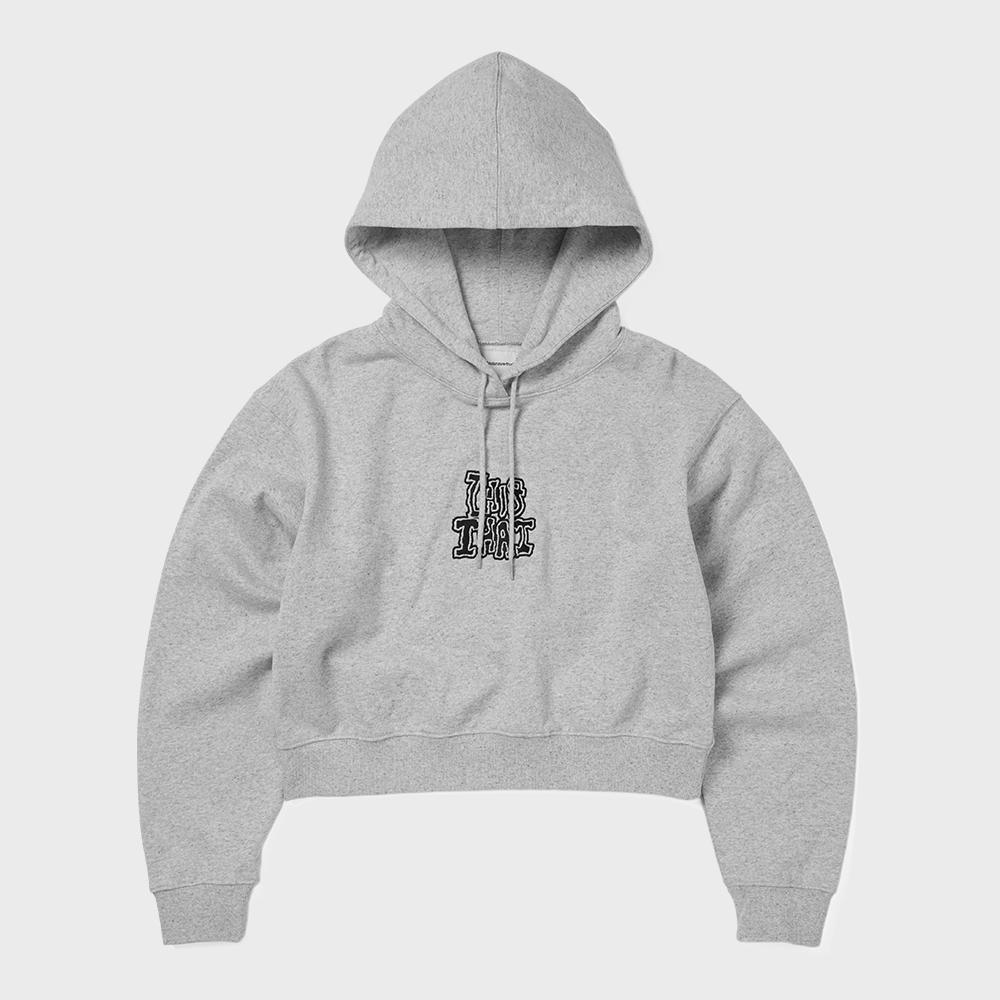 ThIs Is Never That ThIsThat W Hoodie Heather Grey S