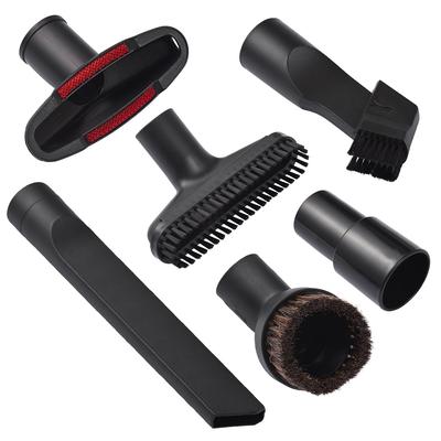 Bürstenkopf, 6-teiliges Set, Zubehör für Haushaltsstaubsauger, Pferdehaarbürste, Reinigungswerkzeug