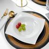 Orchid Square Irregular Ceramic Serving Plate
