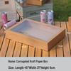 Einweg Kraftpapier Picknick- & Takeout-Box