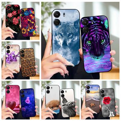 Fashion Animal Case For Xiaomi Redmi 13C Cases 13 C 4G 5G Silicone Soft TPU Phone Funda Cover For Redmi 13R Protective Coque