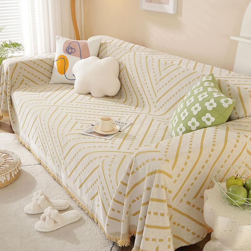 Sofa Cover Cloth, Full Cover Blanket, Backrest Cover Cloth, Anti Slip Sofa Cushion, Universal Cover, Anti Cat Scratch, All Season Universal