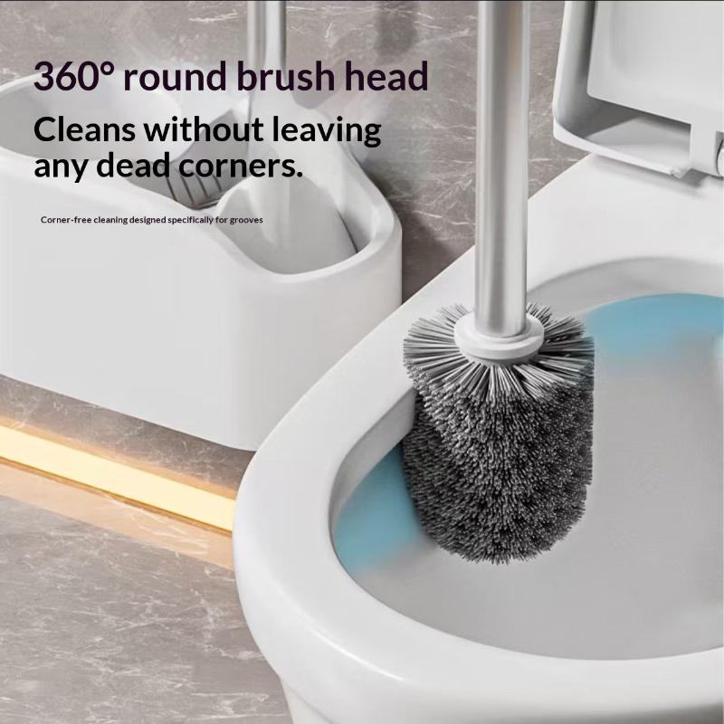 4 In 1 Toilet Brush Multifunction Brush For Bathroom Cleaning 360° No Dead Angle Cleaning Set
