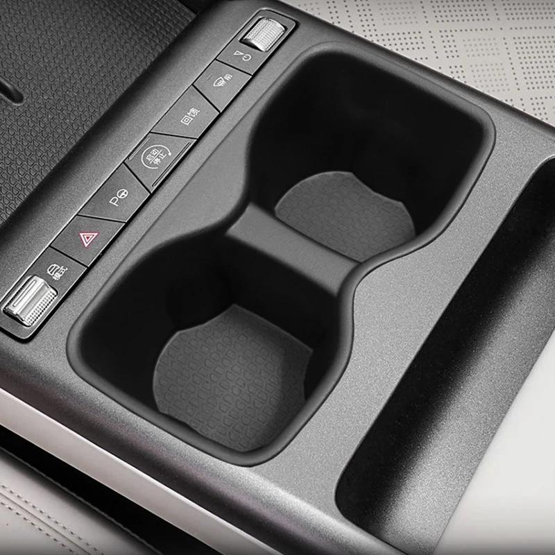 Car Armrest Box Storage Auto Door GPS Organizer For BYD ATTO 2 YUAN S1 PRO 2025-2026 Under Centrol Control Tray Water Cup Holder