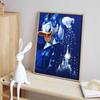 Disney 5D DIY Diamond Painting Decorations, Daisys Magic Castle Theme Illustration Diamond Embroidery Rhinestone Cross Stitch Set Handmade