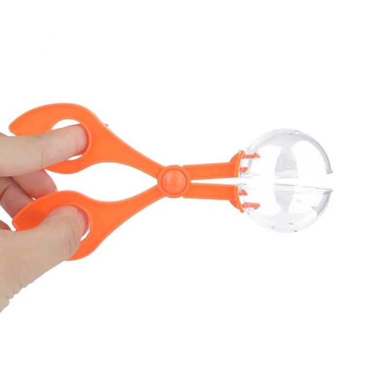 2025 New Practical Reptile Feeding Clamp, And Cleaning Tool Poop Scoop For Tortoise Frog Spider Cricket 1/2sets