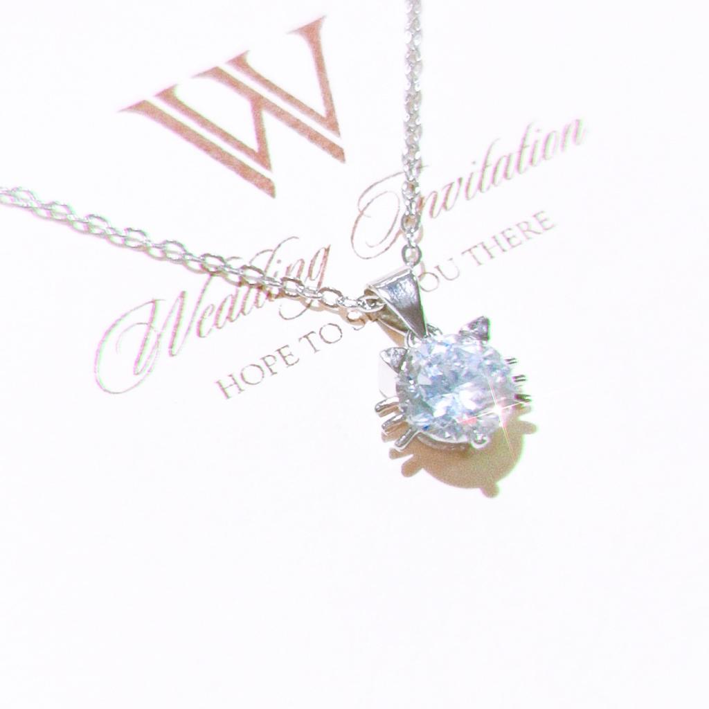Lindon Women Necklace Pendant Copper Alloy Zircon Fashion Gift