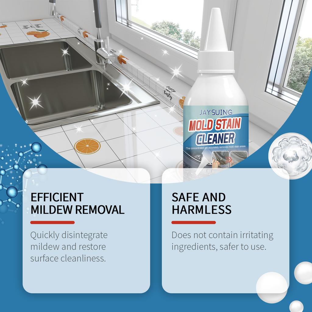 Mold Household Cleaner Mold Cleaner Foam Kitchen Spray Machine Toilet Wall Joint Mold Remover Washing Machine, Silicone Ring, Mold And Stain Remover