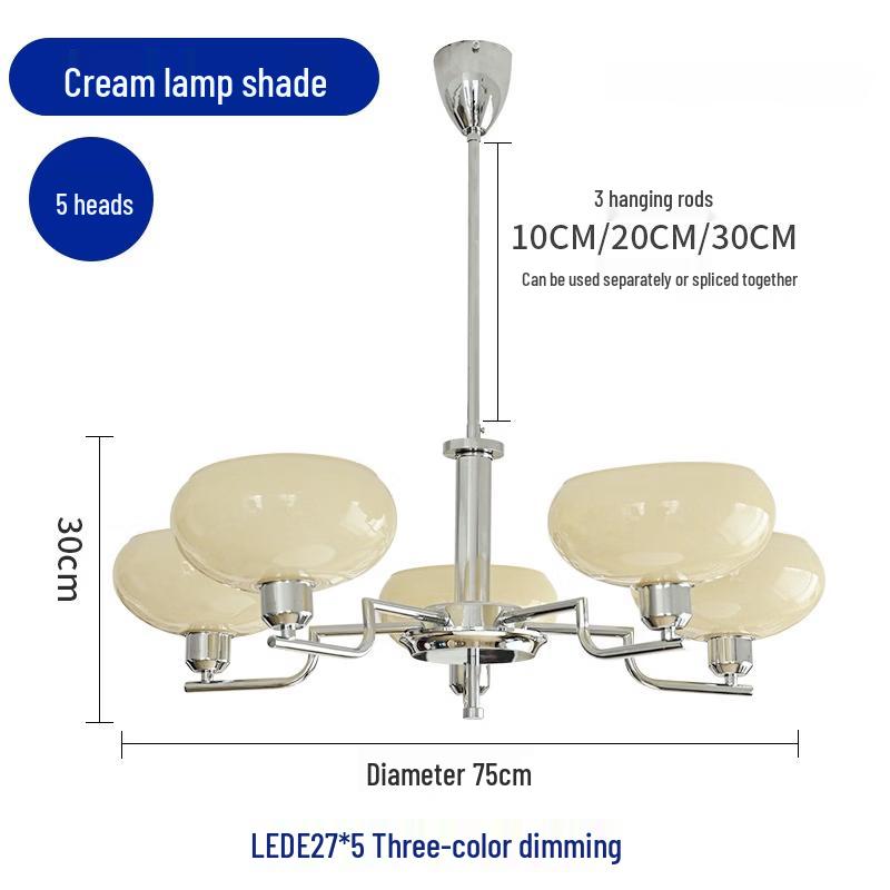 French Style 5-Light Bedroom Chandelier