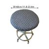 Round Stool Cover Elastic Dustproof Covers Fully Wrapped Swivel Chair Cover Home Decor Wear-resistant Chair Covers Home Textile