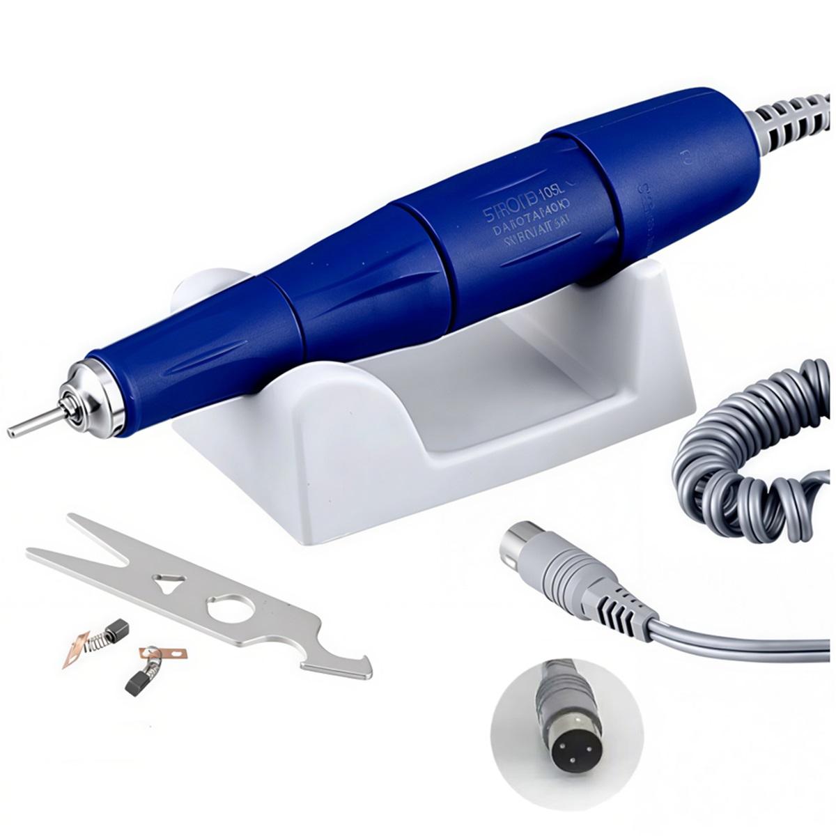 Strong 105L 40000 rpm/35000rpm  Handle For STRONG 210 90 204 207B 211 Electric Manicure machine Nails Art Polish File Bits Tool 1pcs 105L 35K