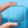 Pack of 6 Self Adhesive Wall Protectors Clear Square Pads Easy to Install Silicone Guards Absorb Shocks & Protect Wall