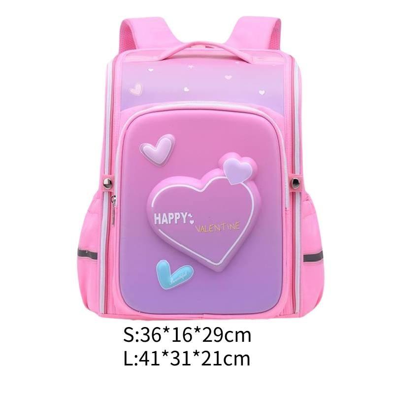 Cute And Durable Oxford Fabric School Backpack For Boys And Girls Anti-shock Lightweight